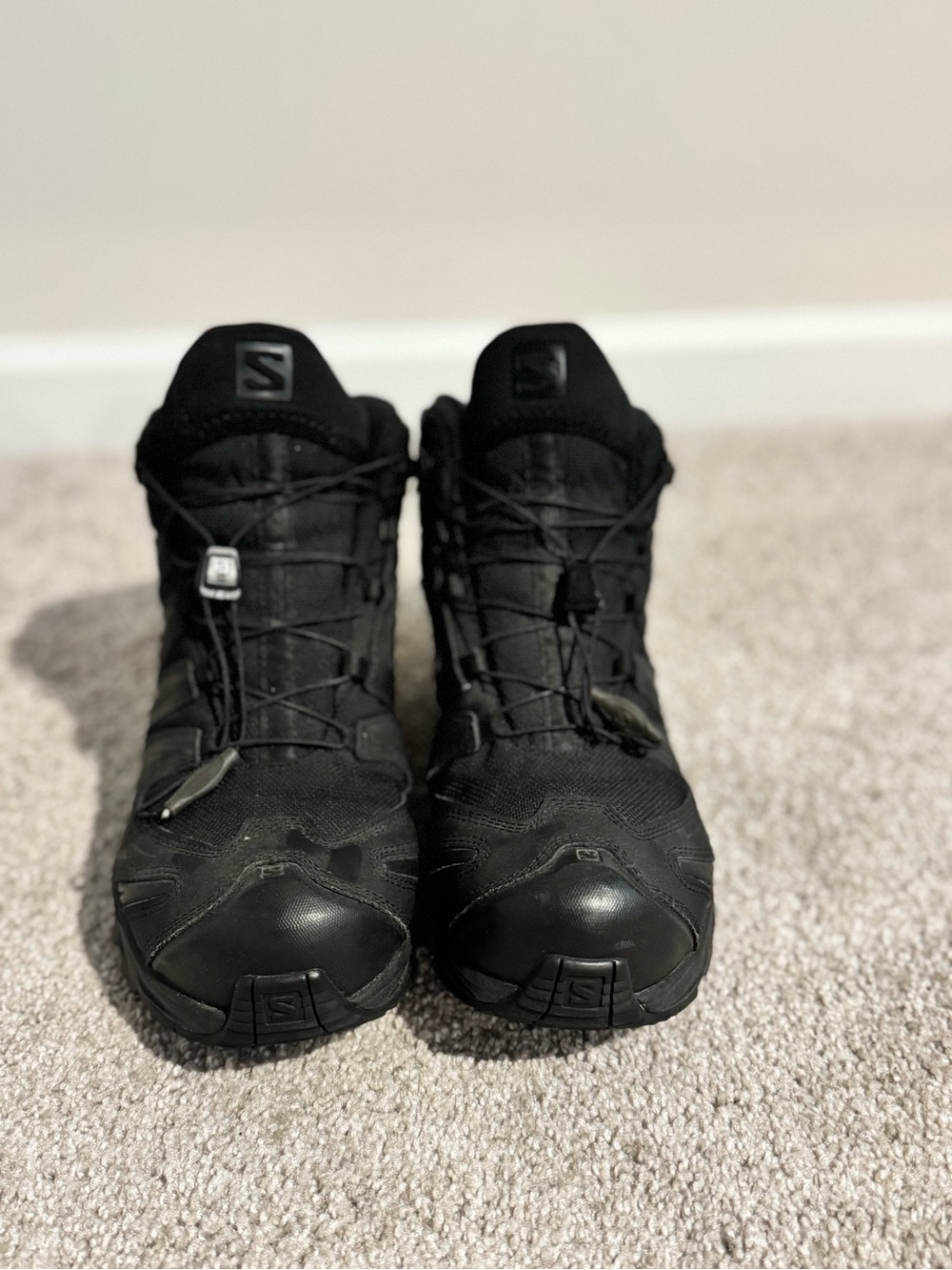 Salomon Men's Black Lightweight Hiking Boots